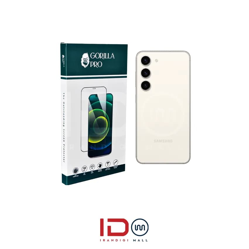 گلس و محافظ هیدروژلی (مات) بدنه گوشی سامسونگ مدل Galaxy S23