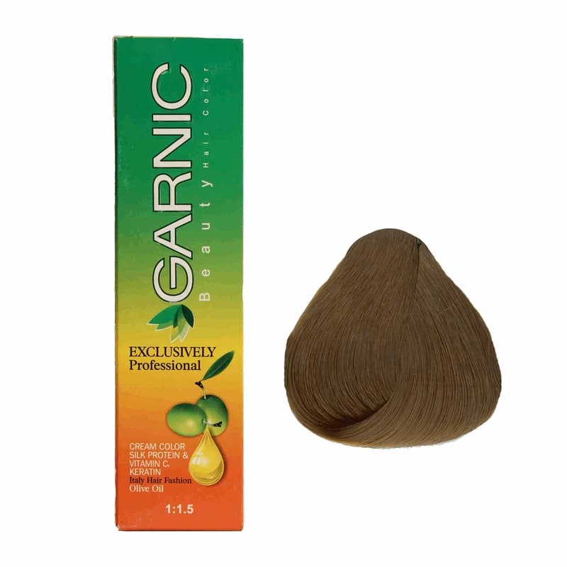کیت رنگ موی گارنیک سری شکلاتی – قهوه ای شکلاتی روشن شماره 6.65