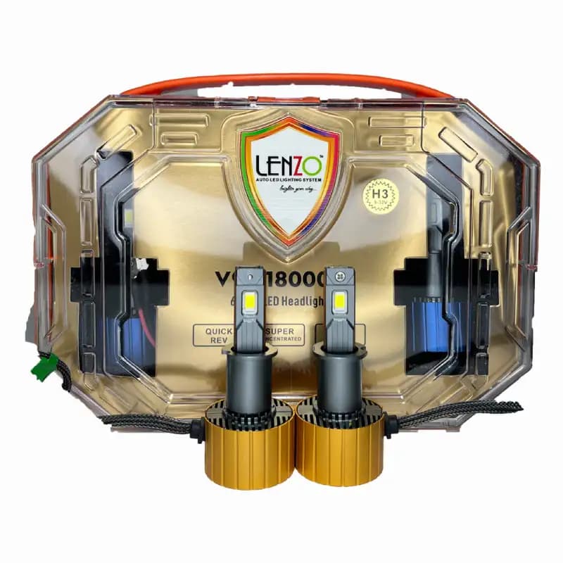 هدلایت LENZO مدلV90 پایه H3 — تصویر ۳