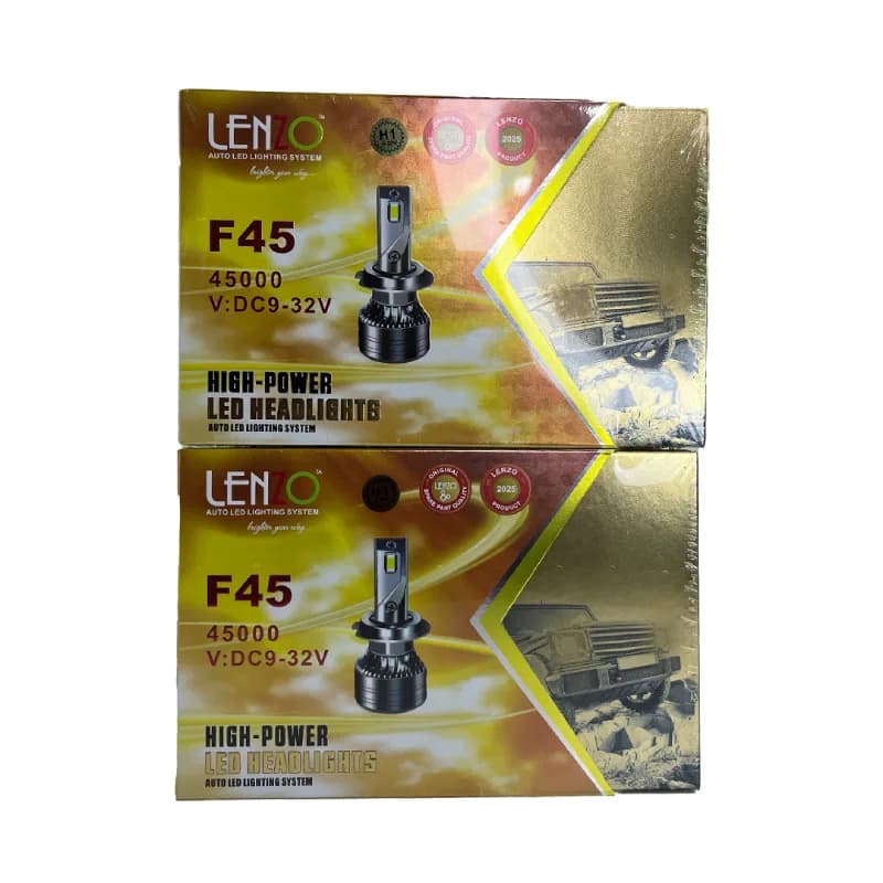 هدلایت LENZO مدل F45 پایه H1 — تصویر ۴