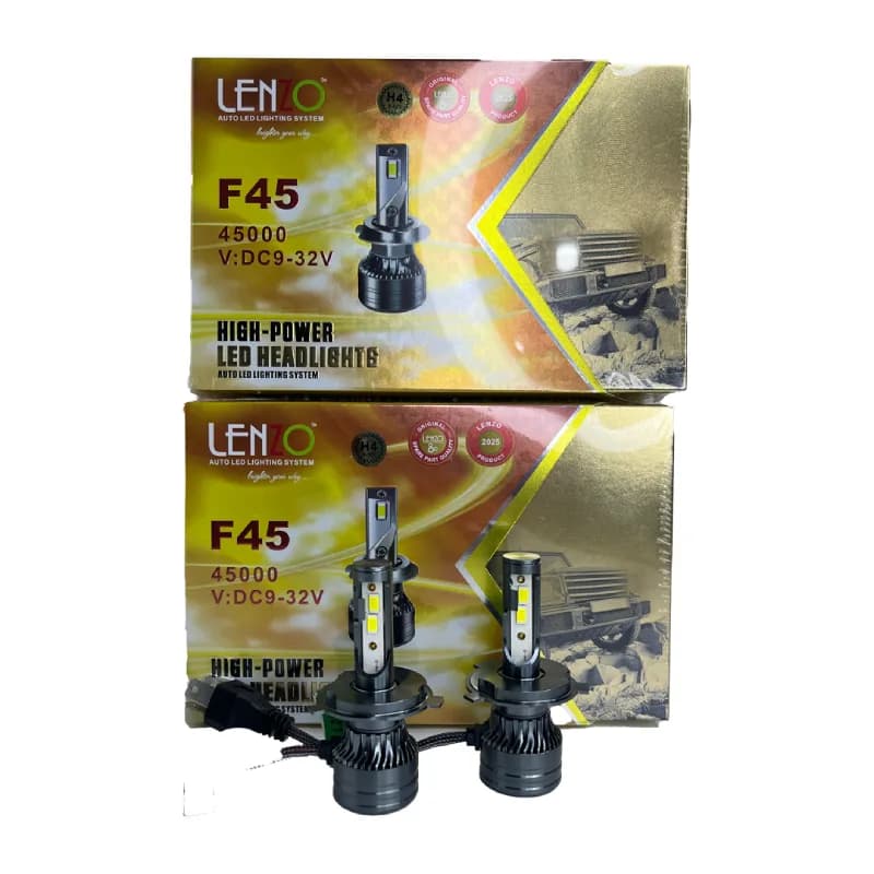 هدلایت LENZO مدل F45 پایه H4