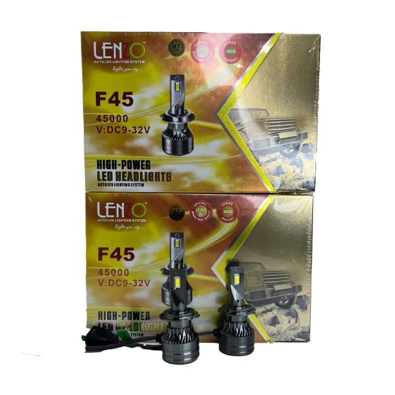هدلایت LENZO مدل F45 پایه H7