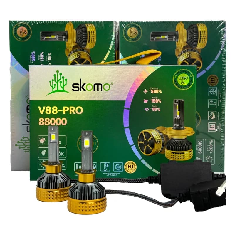 هدلایت LENZO مدلV88 پایه H1
