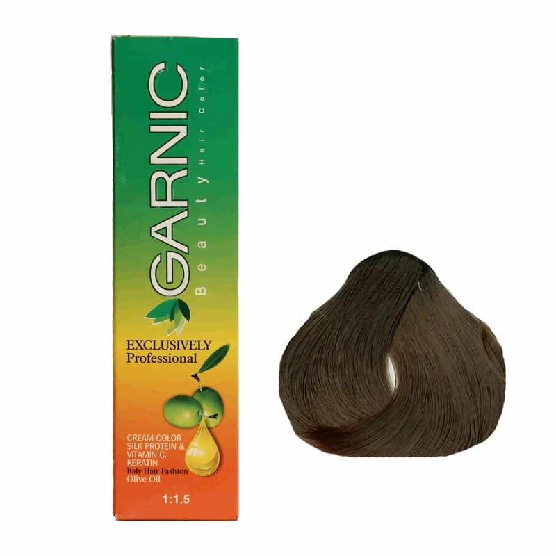 کیت رنگ موی گارنیک سری طبیعی – قهوه ای تیره شماره 3
