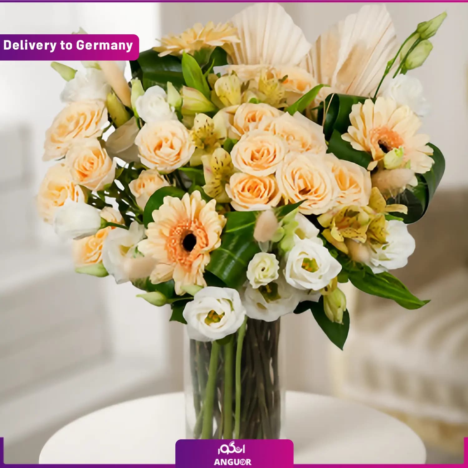 دسته گل با تم هالووین (ارسال گل به آلمان)