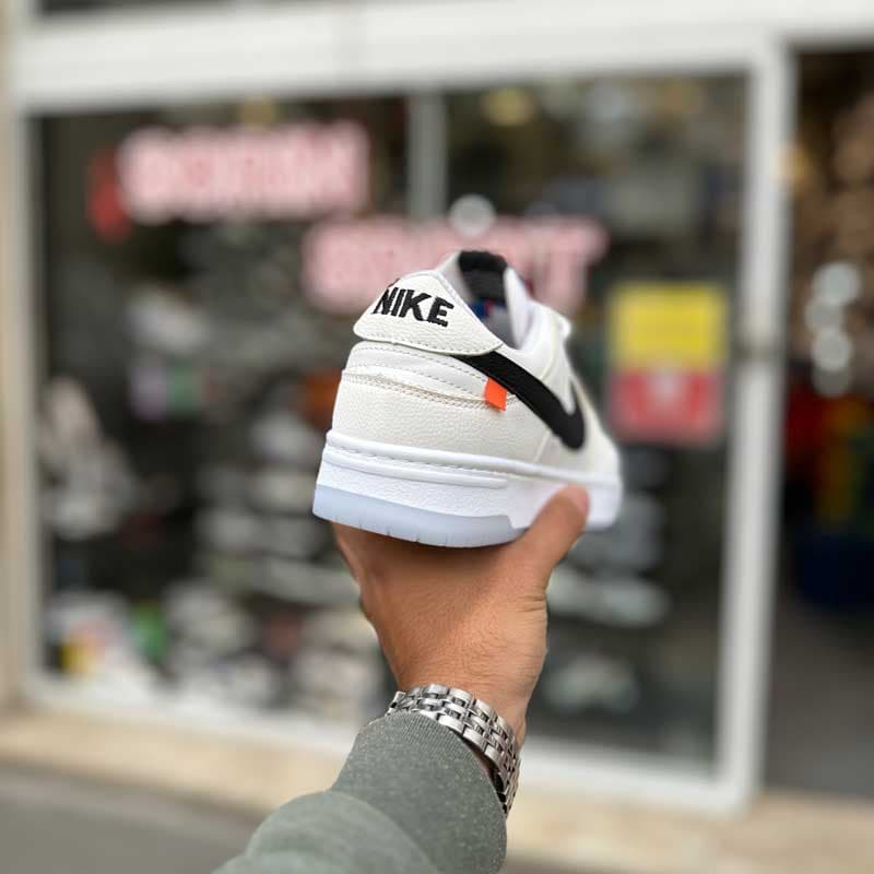کتونی نایک SB Dunk سفید کد 5766 — تصویر ۵
