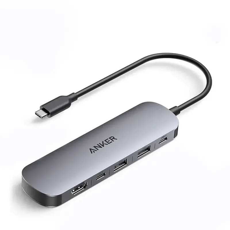 هاب USB-C هفت کاره انکر Anker 7-in-1 مدل A83D2 — تصویر ۲