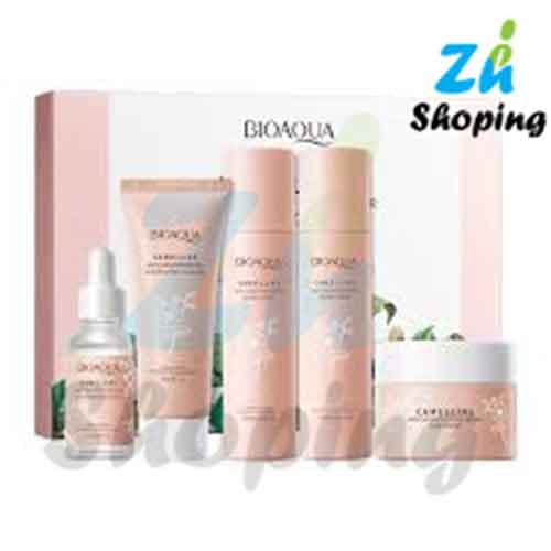 ست روتین پوستی مرطوب کننده و آنتی اکسیدان کاملیا بیوآکوا BIOAQUA