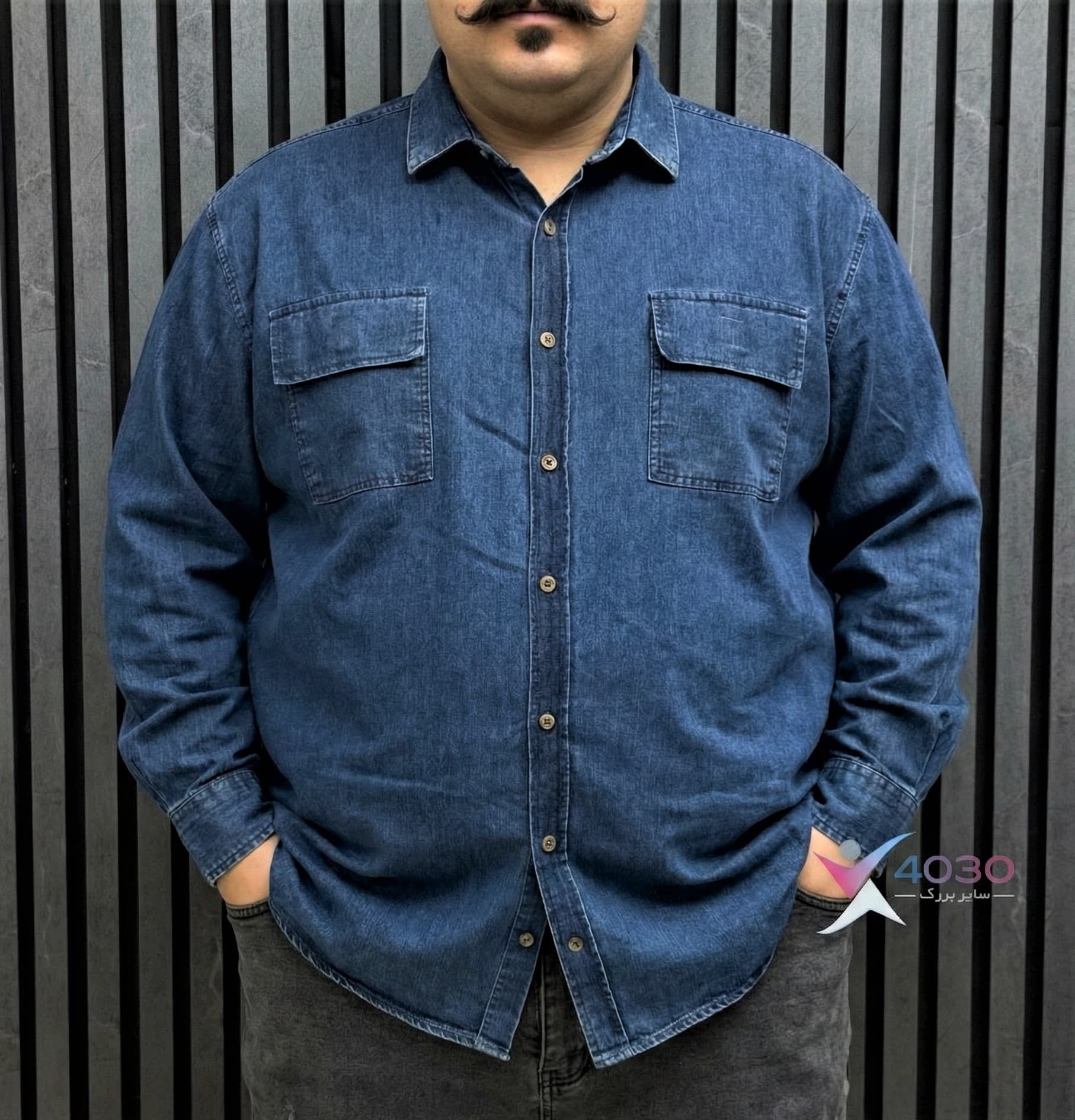 پیراهن جین NEXT سوپرسایز ( 2744 ) — تصویر ۲
