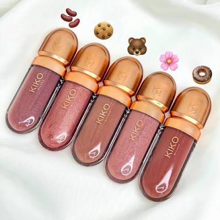 لیپ گلاس شاین درب طلایی کیکو kiko — تصویر ۷
