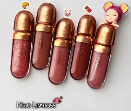 لیپ گلاس شاین درب طلایی کیکو kiko — تصویر ۱۱