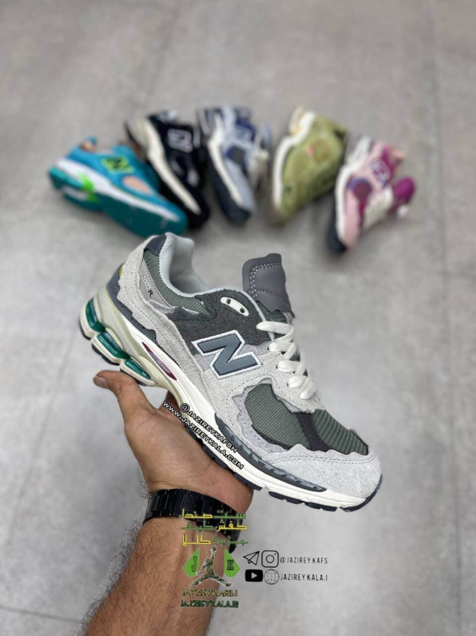 کتانی نیوبالانس 2002 طوسی NEW balance