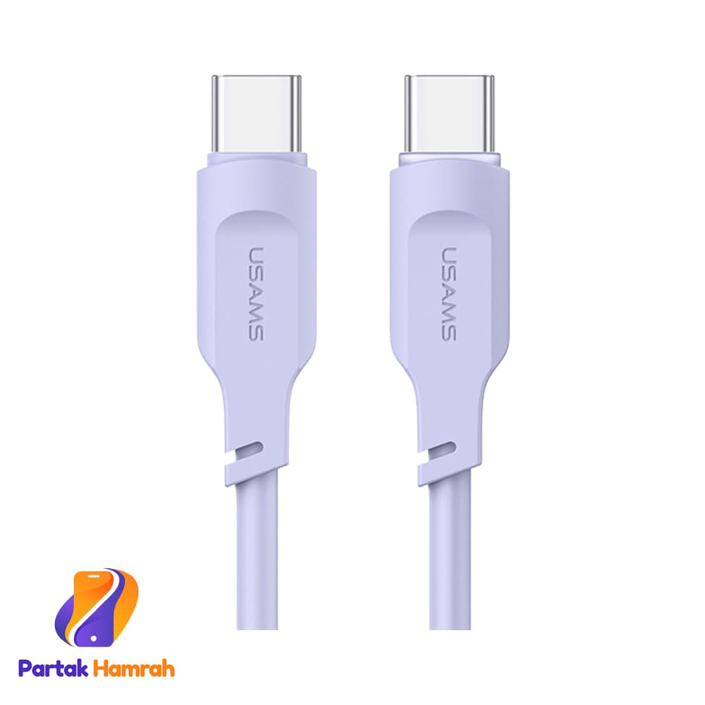 کابل تبدیل USB-C یوسمز مدل US-SJ567-100W طول 1.2 متر — تصویر ۲