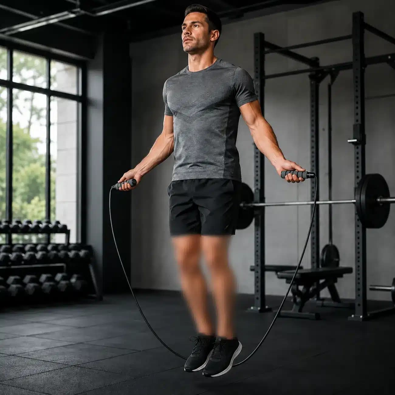 طناب ورزشی مگافیتنس MegaFitness مدل AT-0313 دسته سنگین — تصویر ۲