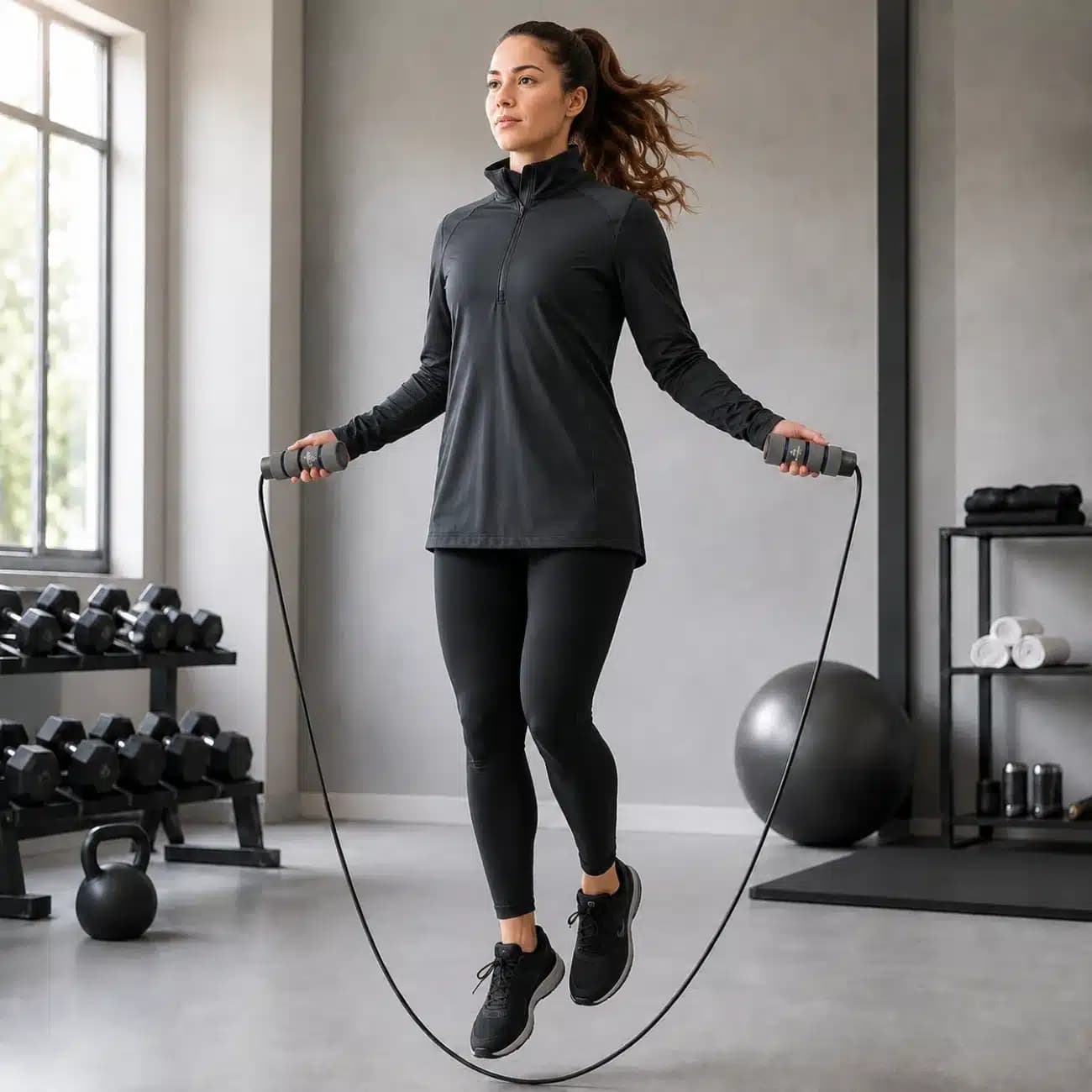 طناب ورزشی مگافیتنس MegaFitness مدل AT-0313 دسته سنگین — تصویر ۸