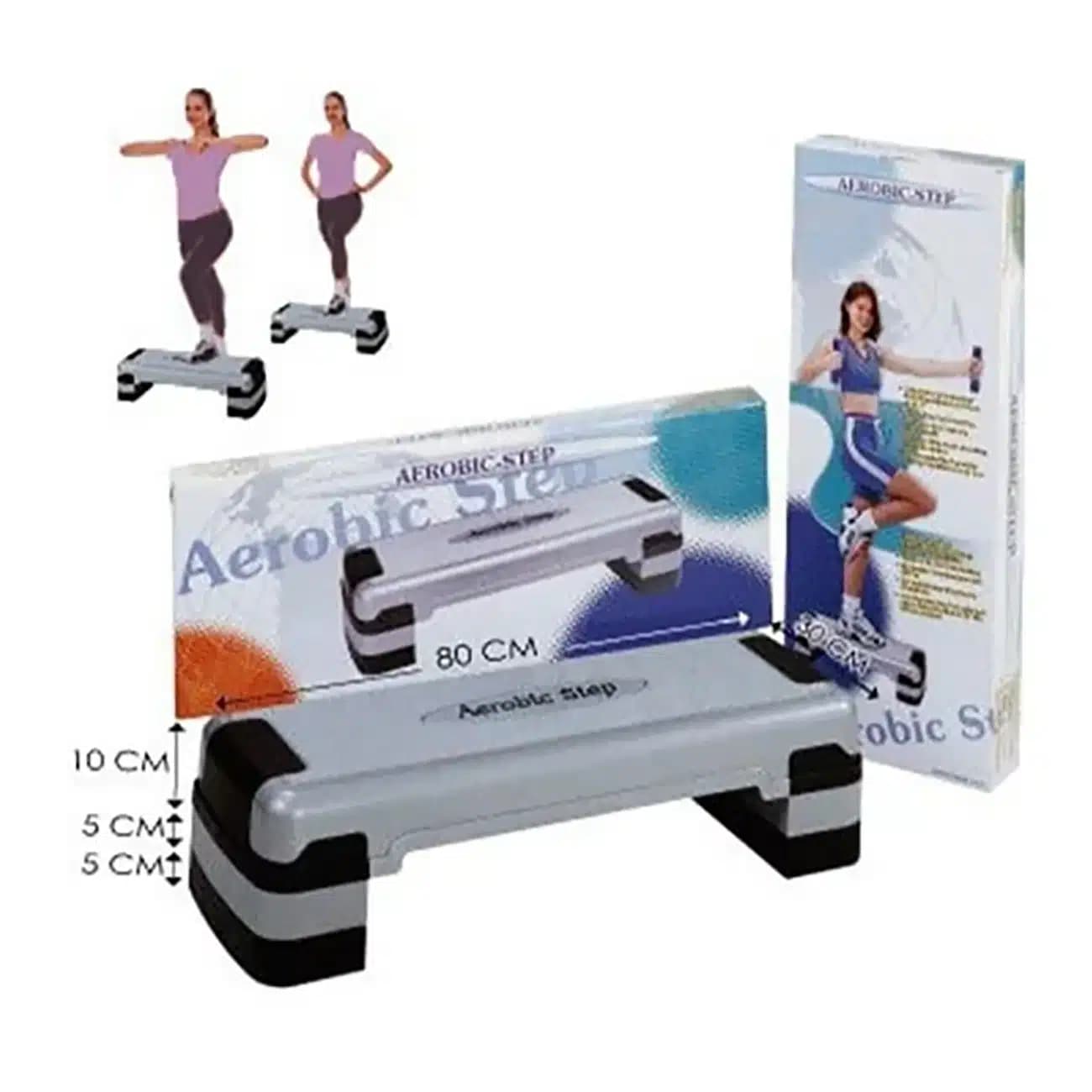 تخته استپ ایروبیک مگافیتنس MegaFitness مدل 760 طول 80cm — تصویر ۴