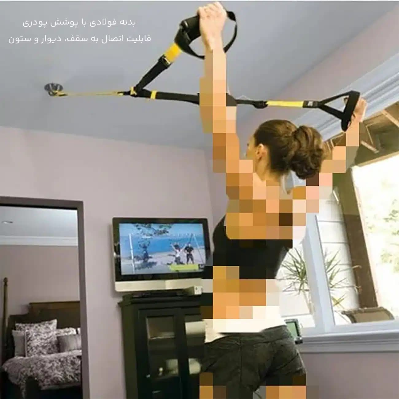 گیره سقفی و دیواری تی آر ایکس TRX مدل X-Mount — تصویر ۷