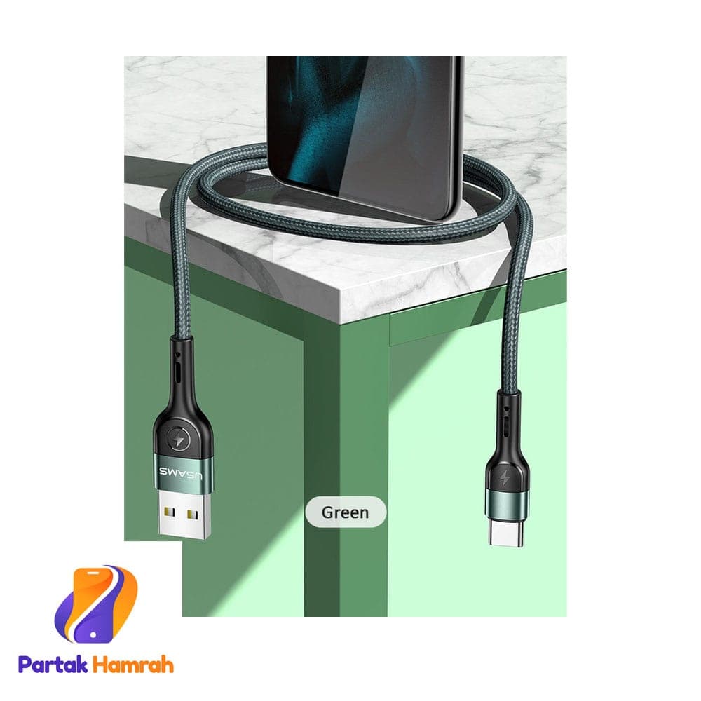 کابل تبدیل USB به USB-C یوسمز مدل US-SJ449 طول یک متر — تصویر ۲
