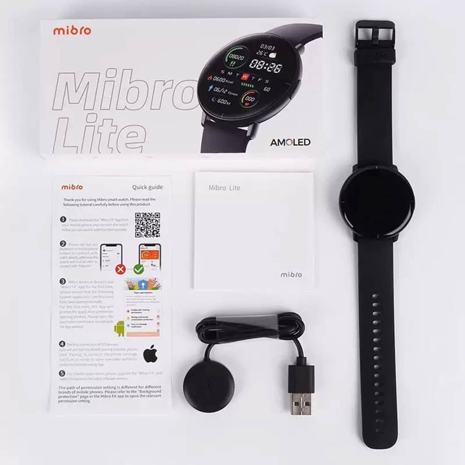 ساعت هوشمند شیائومی مدل Mibro Lite نسخه گلوبال — تصویر ۲