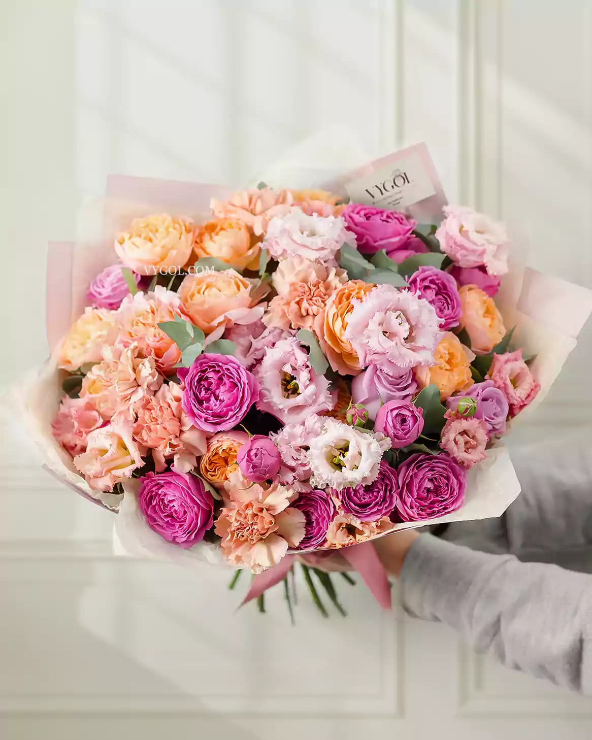 دسته گل peach bloom | ویگُل