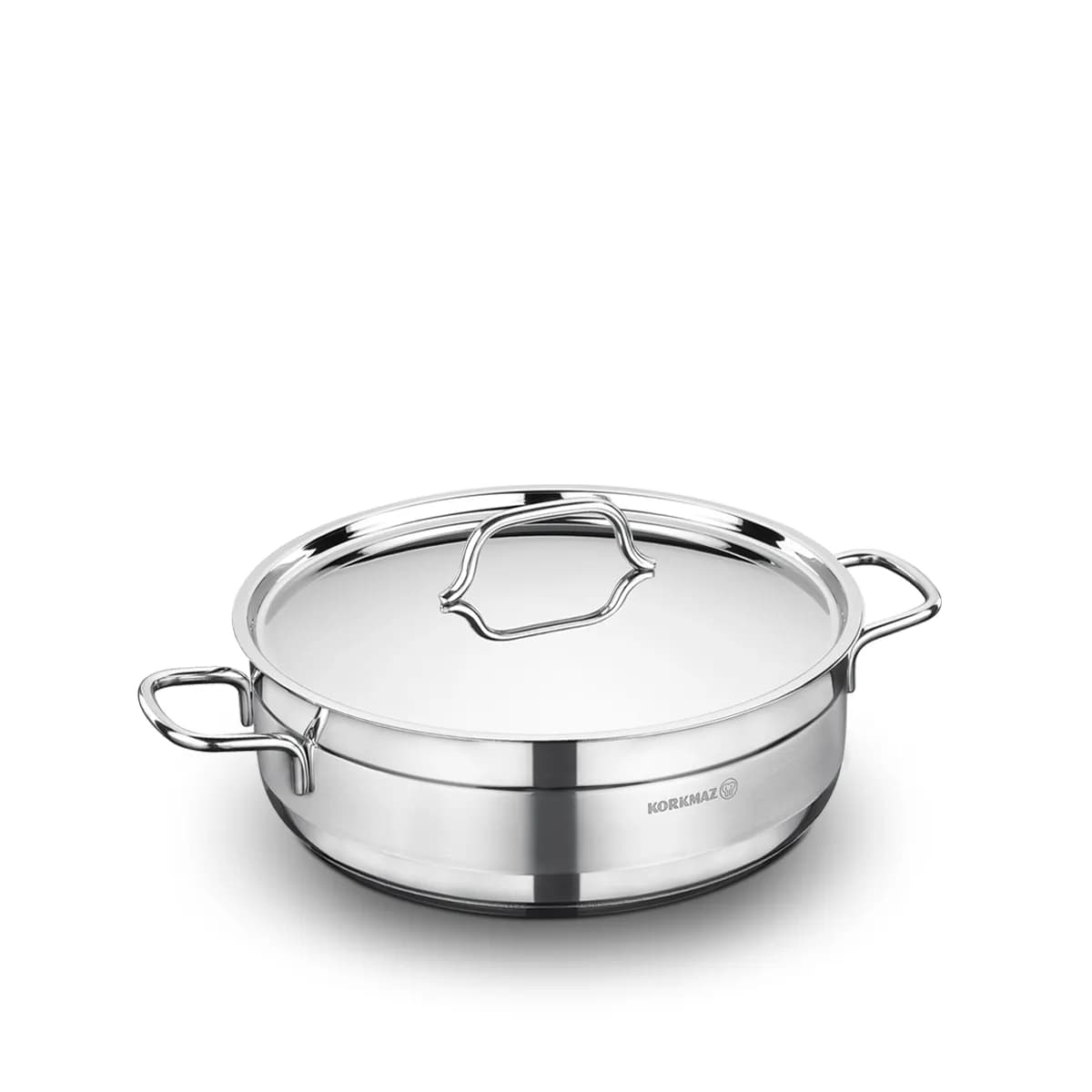 تابه کرکماز مدل آلفا A1022 ا Korkmaz Alfa 24×8 cm Short Casserole A1022
