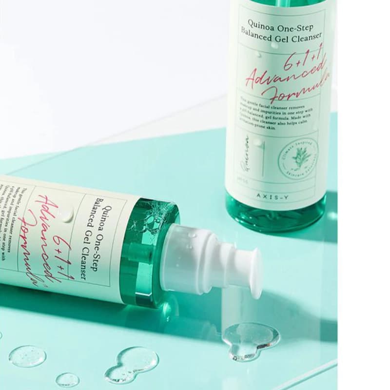 ژل شستشو کینوا اکسیس وای AXIS-Y Quinoa One-Step Balanced Gel Cleanser حجم 180 میلی لیتر — تصویر ۴