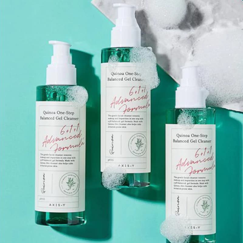 ژل شستشو کینوا اکسیس وای AXIS-Y Quinoa One-Step Balanced Gel Cleanser حجم 180 میلی لیتر — تصویر ۲