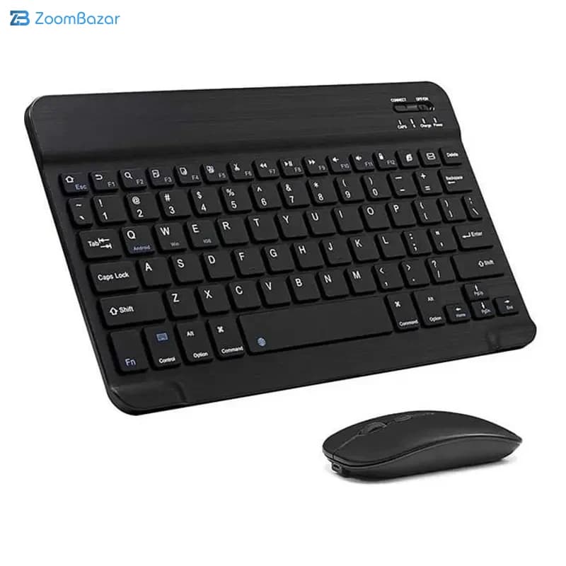 موس و کیبورد بیسیم میکاسو مدل KB-M030 مشکی – Open Box ( ماوس کار نمیکند) — تصویر ۷