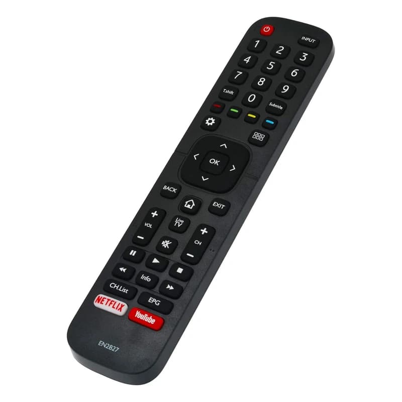 ریموت کنترل تلویزیون هایسنس مدل EN2B27 کد m20214 — تصویر ۴