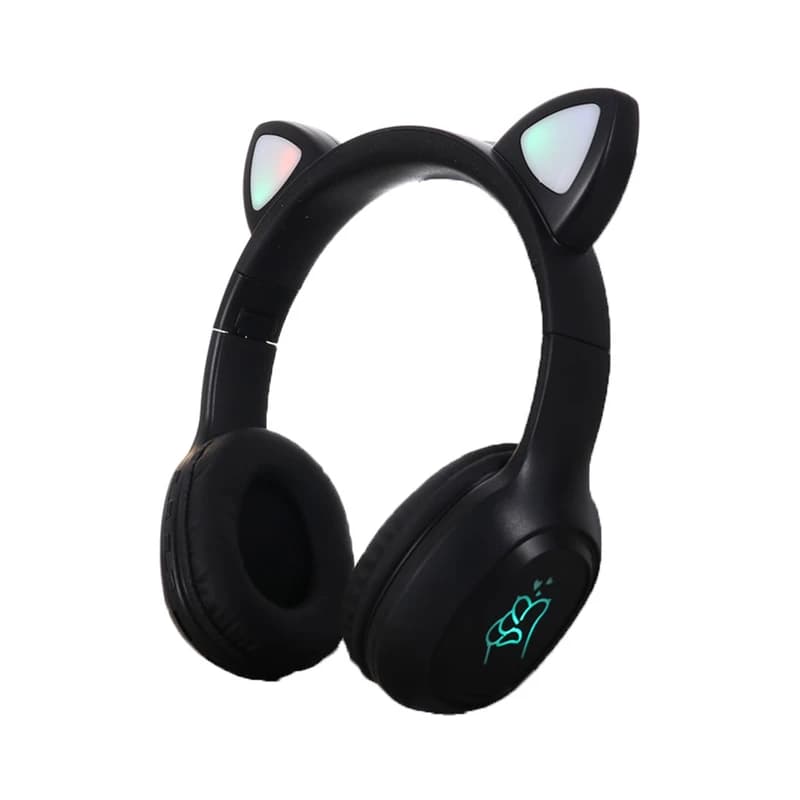 هدفون بی سیم مدل Cat-Ear P58M صورتی کد m20201