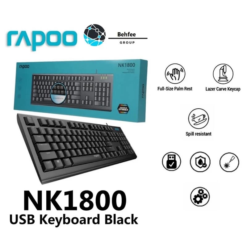 کیبورد رپو مدل NKP-1800 — تصویر ۳
