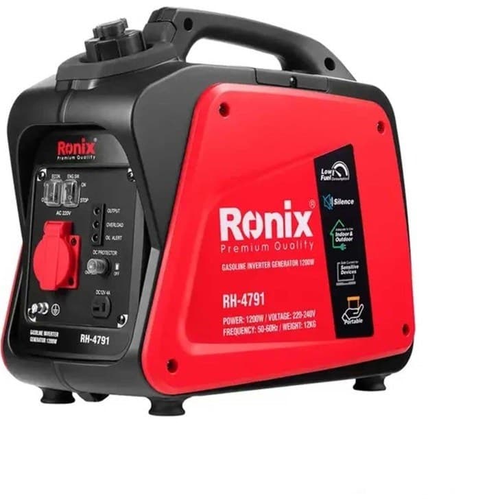 موتور برق بنزینی سایلنت 1200 وات رونیکس مدل RH-4791