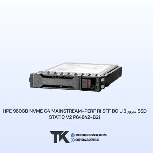SSD سرور HPE 960GB NVMe G4 Mainstream-Perf RI SFF BC U.3 Static V2 P64842-B21