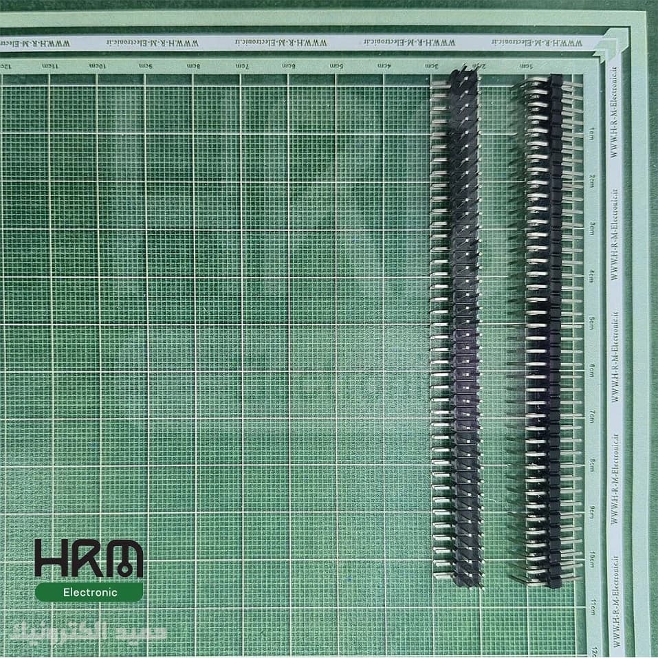 پین‌هدر نری 40*2 رایت انگل (2.54mm)