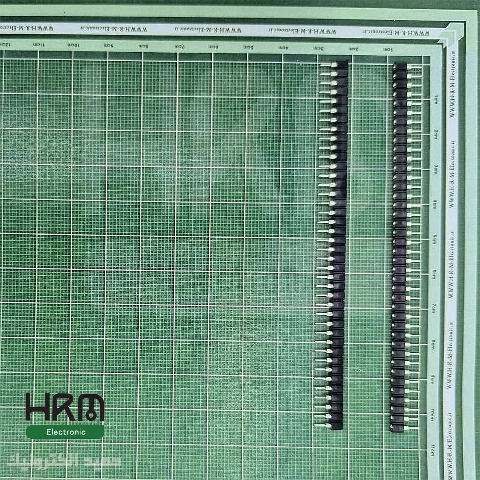 پین‌هدر مادگی 40*1 صاف نظامی (2.54mm)