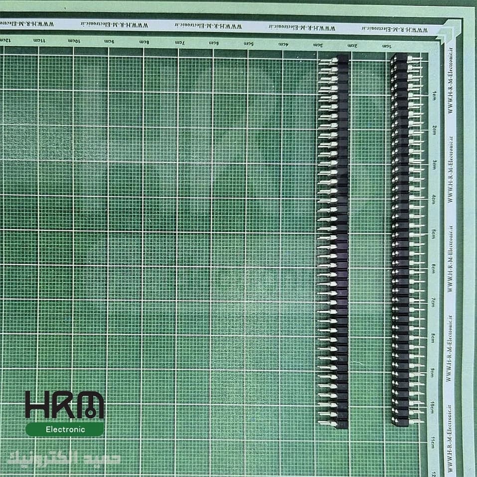 پین‌هدر مادگی 40*2 صاف نظامی (2.54mm)