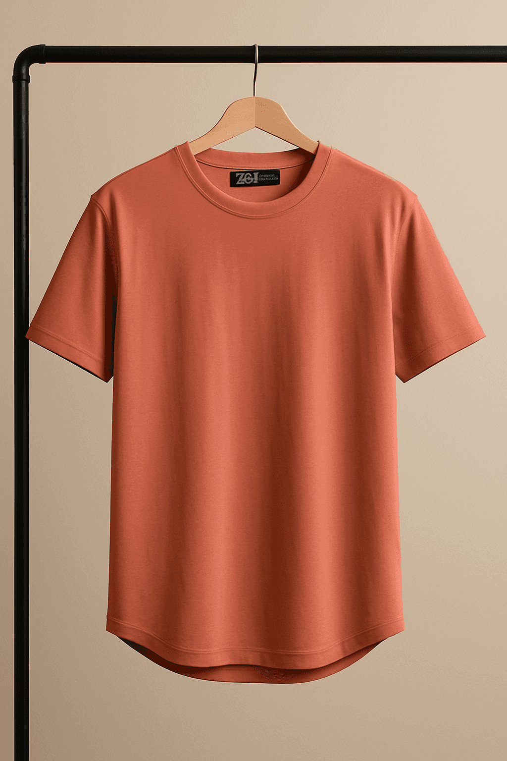 تیشرت 170112 ZARA گلبهی