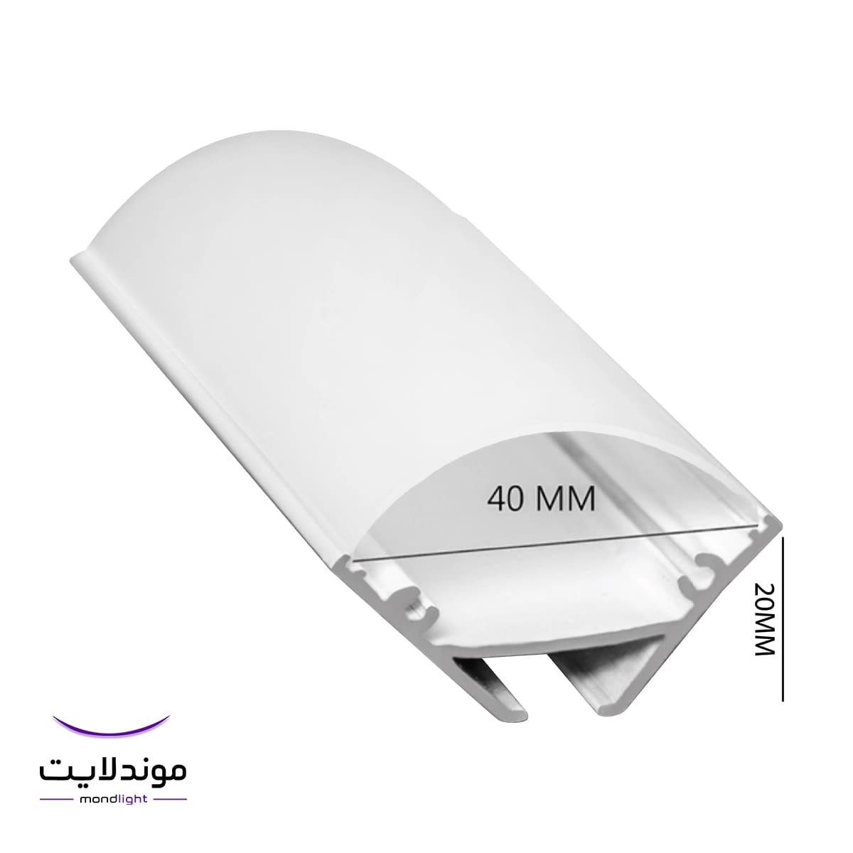 لاین نوری کنجی ML40 | عرض ۴ سانتی‌متر | دو لاین | کنجی