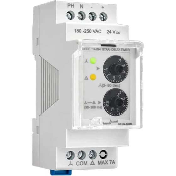 تایمر ستاره مثلث سری N شیوا امواج مدل DTJN-300M کد 14JN4