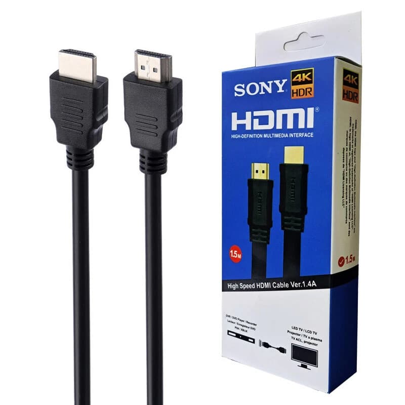 کابل HDMI 4K طول 1.5 متر کنسول بازی PS5 و XBOX