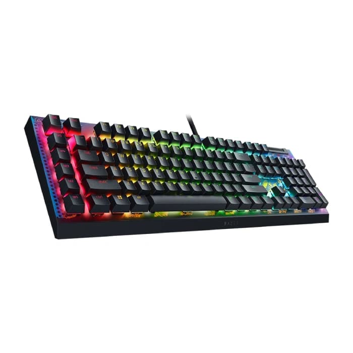 کیبورد مکانیکال گیمینگ ریزر مدل Blackwidow V4 X Fortnite Edition