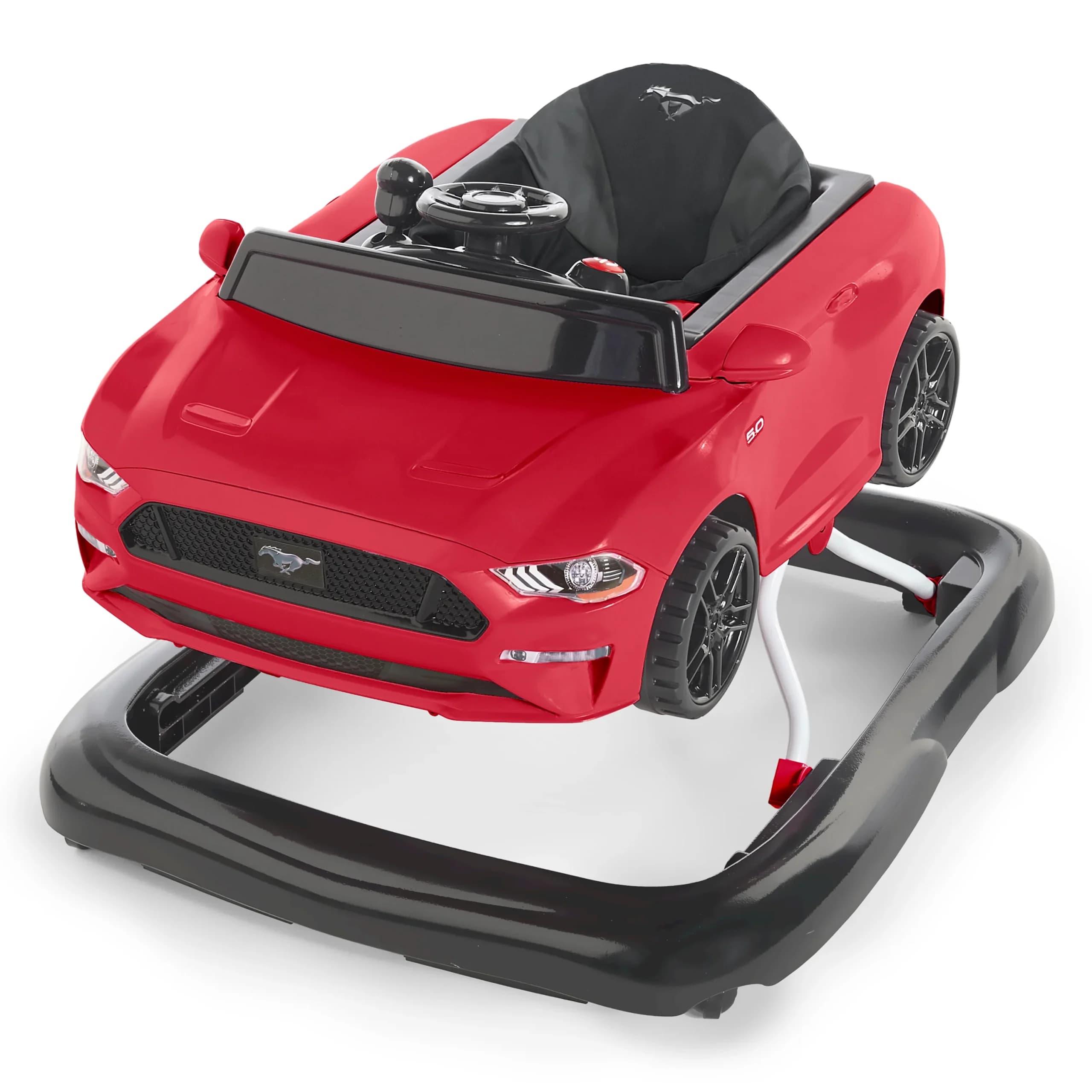 روروک کودک فورد موستانگ چهارکاره سوپر لاکچری اورجینال فورد ford mustang 4in1 bright starts