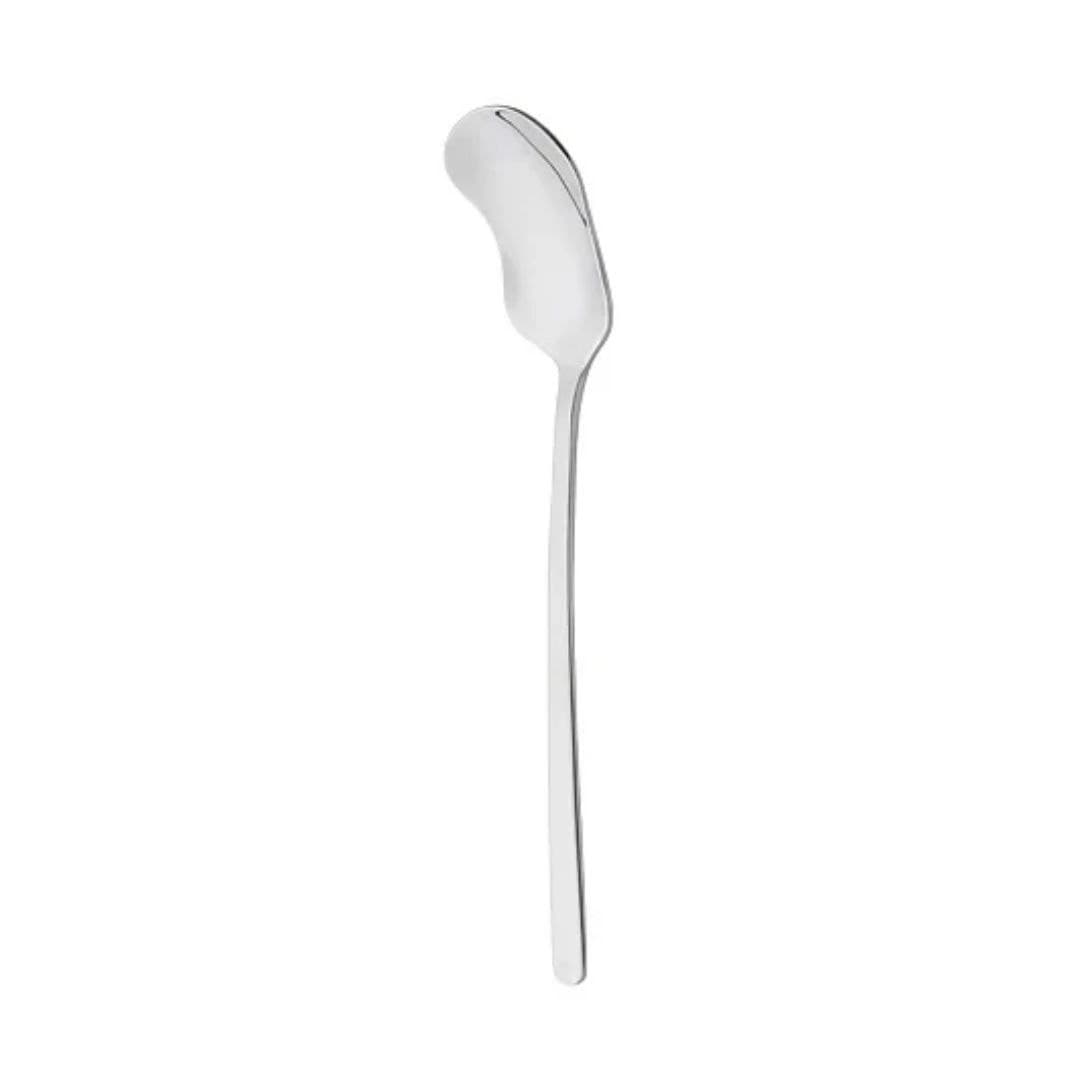 قاشق بستنی خوری ناب استیل رجینا ساده 6 عددی
