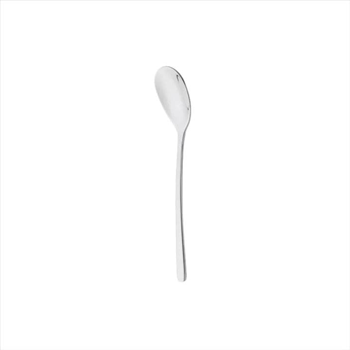 قاشق چای خوری ناب استیل رجینا ساده 6 عددی