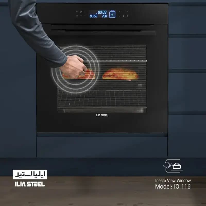 فر توکار ایلیا استیل مدل IO 116 — تصویر ۲