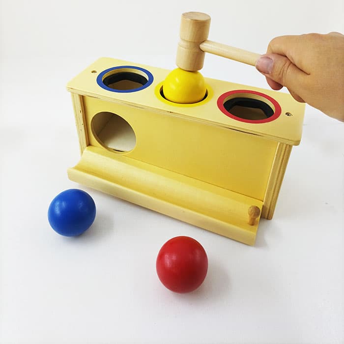 کوبه چکشی(توپ و چکش) چوبی سایز بزرگ
