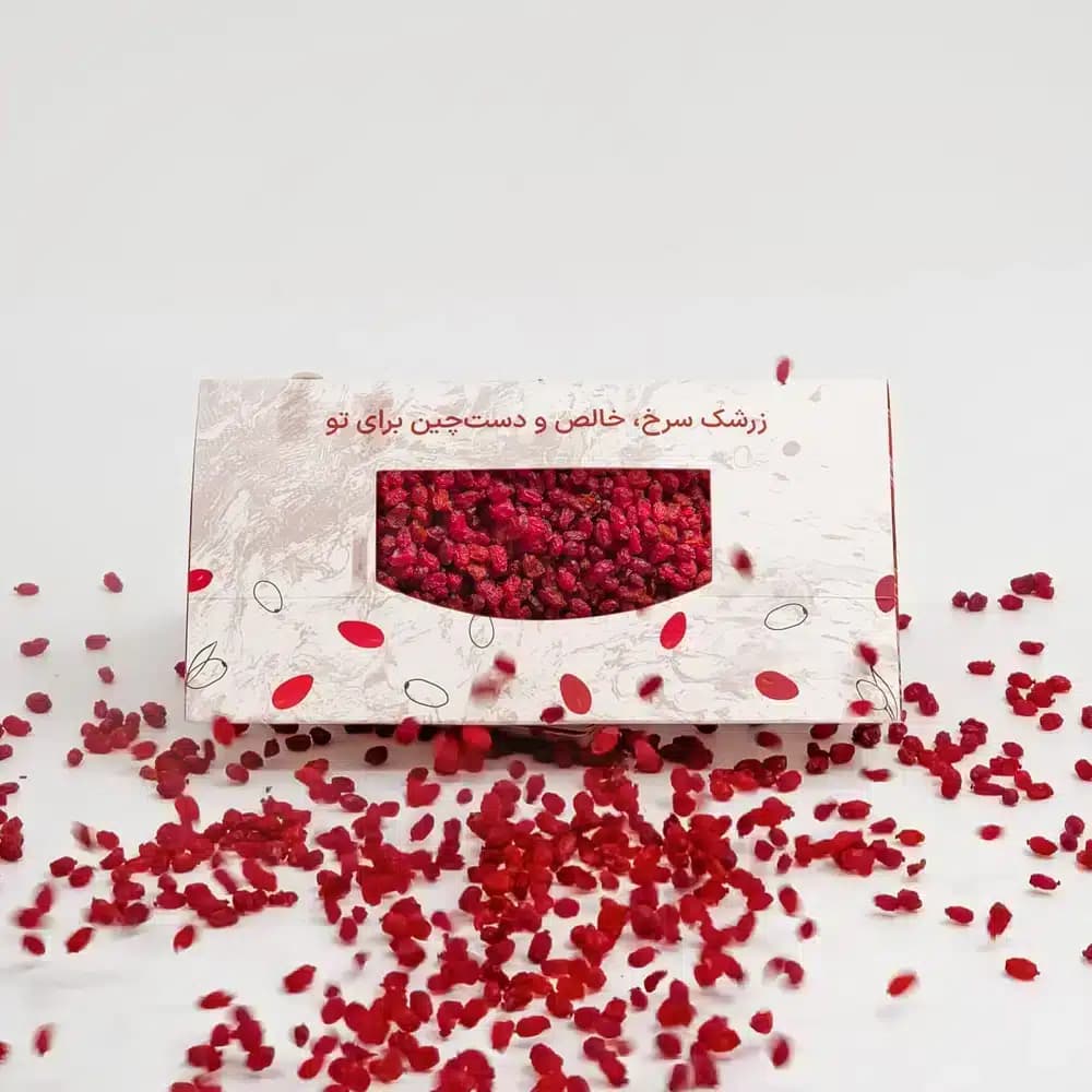 زرشک اناری 250 گرمی در بستهبندی پاکتی — تصویر ۴