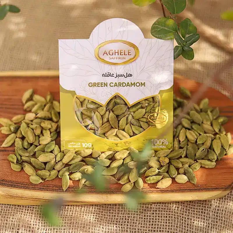 هل سبز 10 گرم با بسته بندی پاکتی — تصویر ۲
