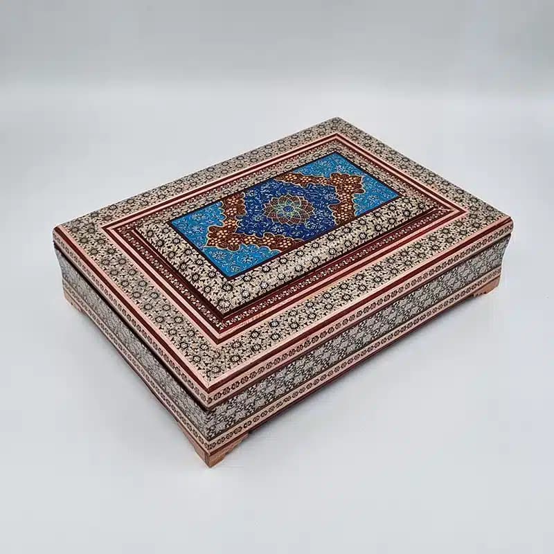 پک زعفران کادویی سوپرنگین 3 گرمی به همراه گل محمدی، هل، هاون و قوری (کد 316) — تصویر ۲
