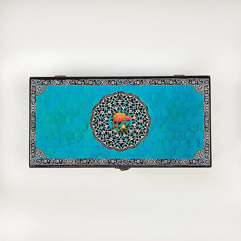 پک زعفران کادویی سوپرنگین 1 گرمی به همراه هل و هاون (کد 187) — تصویر ۳